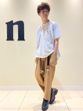 「coen」｜coenふなやまさん（メンズ・170cm）の春コーディネート