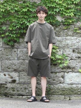 「coen」｜coenふなやまさん（メンズ・170cm）の夏コーディネート