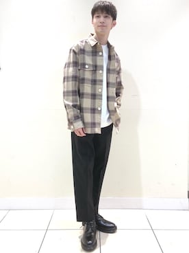 coenふなやまさん（メンズ・170cm）の秋コーディネート