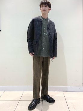 coenふなやまさん（メンズ・170cm）の秋コーディネート