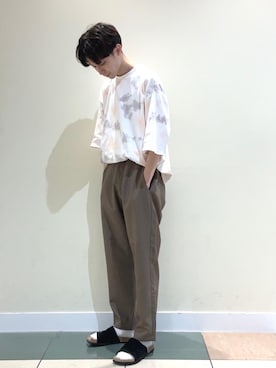 「ベーシックカラー」｜coenふなやまさん（メンズ・170cm）の夏コーディネート