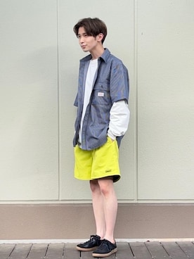 「SMITH'S（スミス）のアイテム」を使った、coenふなやまさん（メンズ・170cm）の春コーディネート