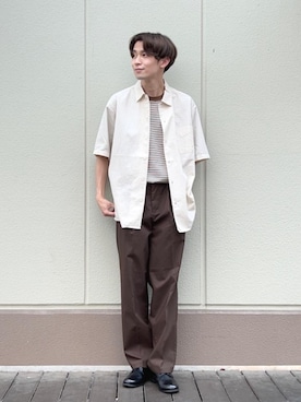 coenふなやまさん(メンズ・170cm)の夏コーディネート