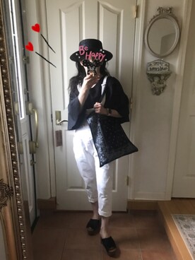 Lauriamさん（レディース・154cm）の夏コーディネート