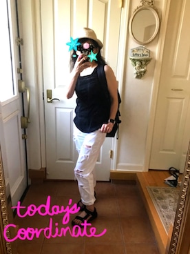 Lauriamさん（レディース・154cm）の夏コーディネート