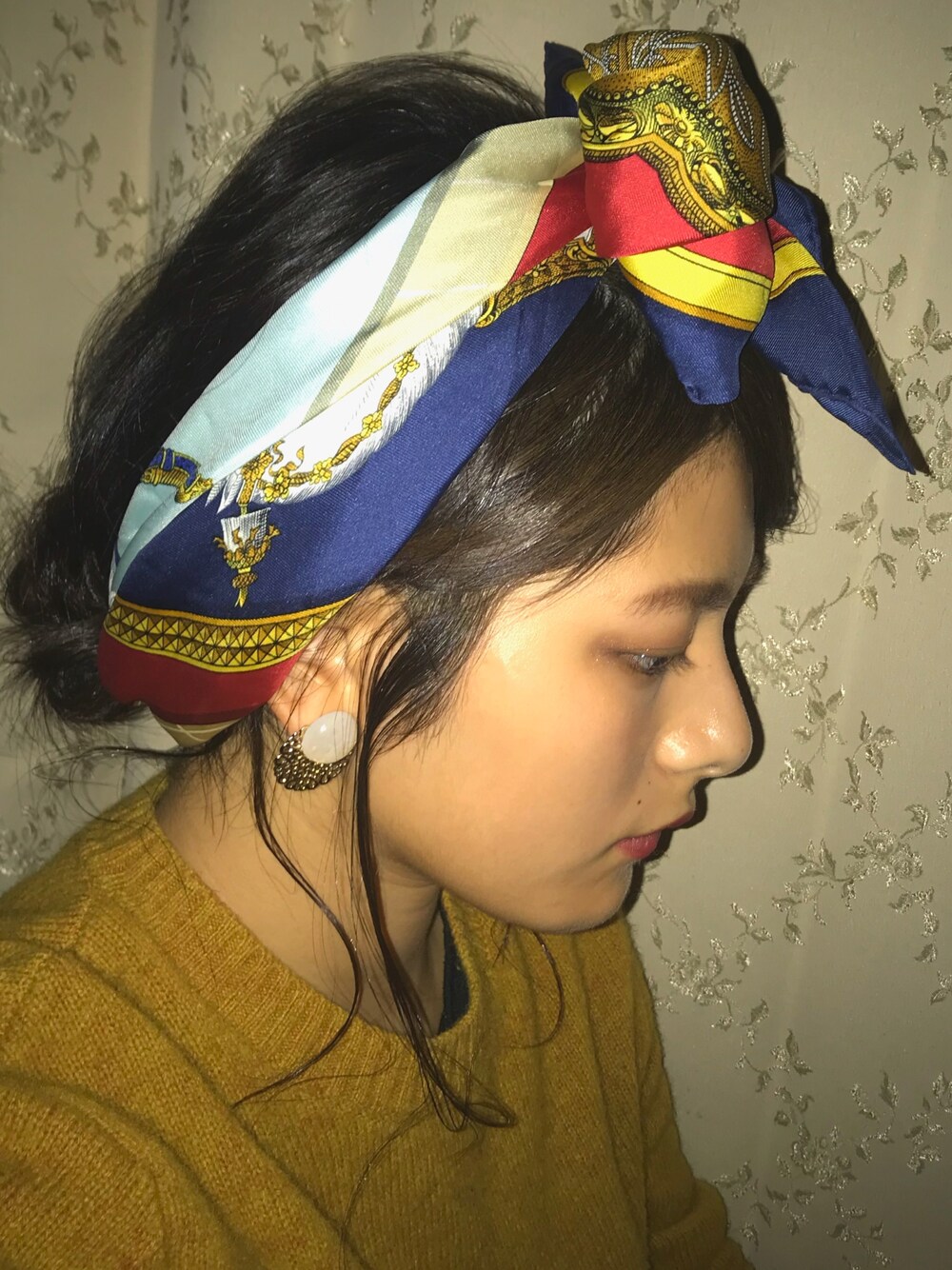 【コーデをワンランク上に☆】HERMES☆カチューシャ HERMESのヘアバンドを使った人気ファッションコーディネート - WEAR
