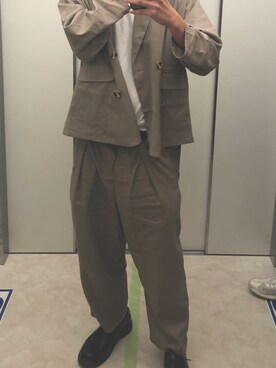 おしゃれ隊さん(メンズ・182cm)の夏コーディネート