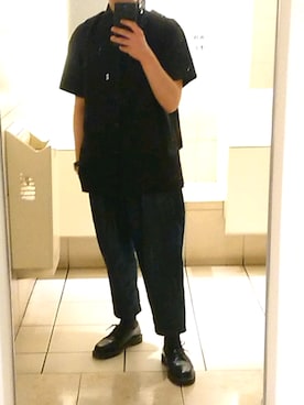 「uncoeur」｜がんぬさん（メンズ・169cm）の夏コーディネート