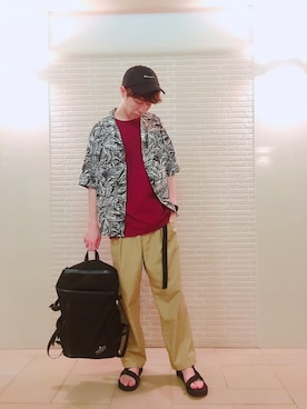 t(-.-)kさん(メンズ・181cm)の夏コーディネート