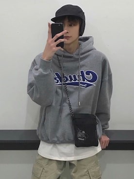 「CHUCK（チャック）のアイテム」を使った、KONVINIさん（メンズ・175cm）の秋コーディネート