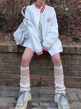 「韓国スタイル」｜KONVINIさん（レディース・160cm）の秋コーディネート