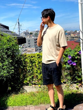 りょうすけさん（メンズ・180cm）の夏コーディネート