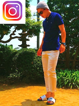 「インスタグラム」｜「アイテム（その他）」を使った、せーや《相互フォロー》さん（メンズ・170cm）の冬コーディネート
