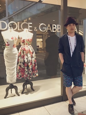 「Ann DEMEULEMEESTER（アンドゥムルメステール）のアイテム（アクセサリー）」を使った、YMDMさん（メンズ・171cm）の春コーディネート