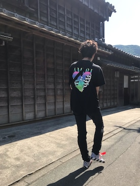 「AMERI」｜YMDMさん（メンズ・171cm）の春コーディネート