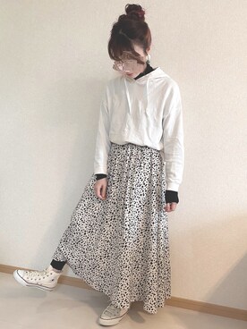 Azukoさん（レディース・158cm）の春コーディネート