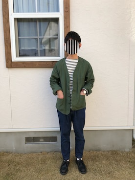 orSlowのノーカラージャケットを使った人気ファッション