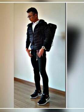 Toshiさん（メンズ・167cm）の冬コーディネート