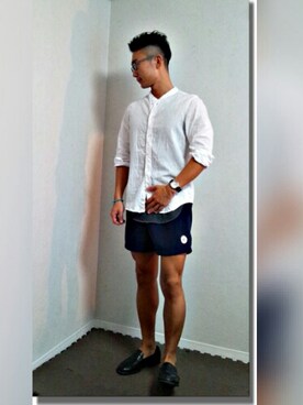 Toshiさん（メンズ・168cm）の夏コーディネート