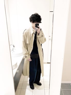 「SHAREEF（シャリーフ）のアイテム（その他）」を使った、Haruさん（メンズ・180cm）の春コーディネート