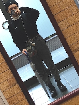 「patagonia」｜「アイテム（ハンチング/ベレー帽）」を使った、ｎａａさん（レディース・155cm）の秋コーディネート