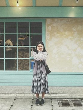 安比さん（レディース・161cm）の春コーディネート