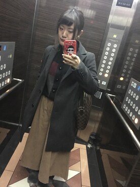 ち か のさん（レディース・148cm）の冬コーディネート