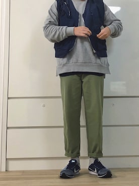 「SENSE（センス）のアイテム（ジャケット/アウター）」を使った、Chanさん（メンズ・171cm）の冬コーディネート