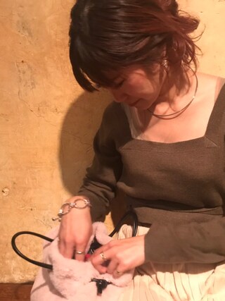todayful スクエアネックショートニット BEG TODAYFUL（トゥデイフル）の「スクエアネックショートニット（ニット
