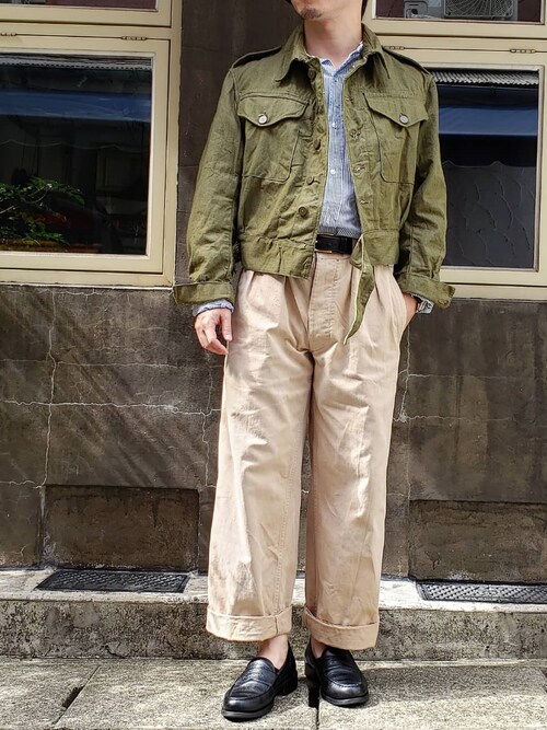 Vintage】イギリス軍 Denim Trousers グリーンデニム 10 | odmalihnogu.org