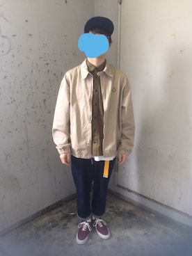 「wearhalloween2017」｜「アイテム（その他アウター）」を使った、コミヤさん（メンズ・170cm）の秋コーディネート