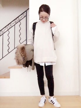 eriさん（レディース・163cm）の冬コーディネート