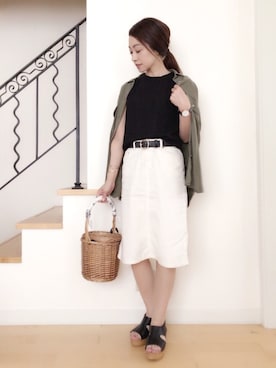 eriさん（レディース・163cm）の夏コーディネート