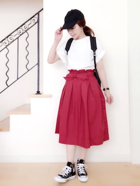 eriさん（レディース・163cm）の夏コーディネート