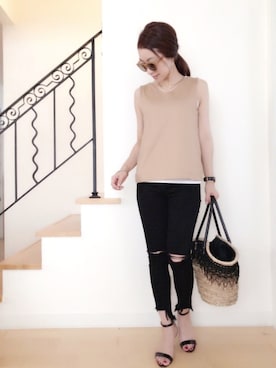 eriさん（レディース・163cm）の夏コーディネート