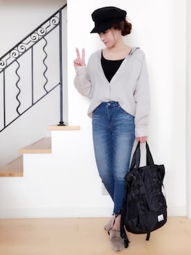 eriさん（レディース・163cm）の秋コーディネート