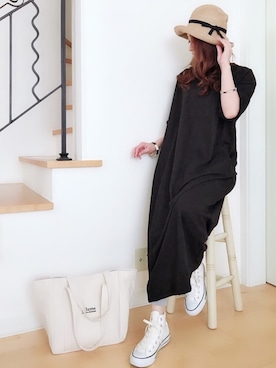 「niko and...（ニコアンド）のアイテム（バングル/リストバンド）」を使った、eriさん（レディース・163cm）の春コーディネート