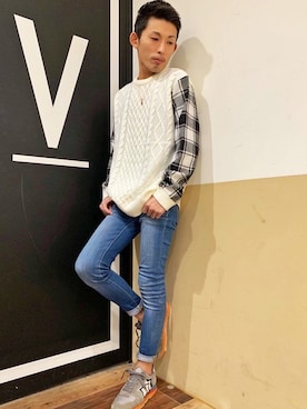 koutaさん（メンズ・165cm）の冬コーディネート