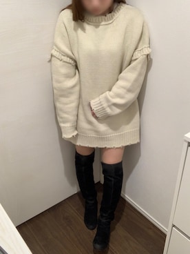 「one way（ワンウェイ）のアイテム（ダウンジャケット/コート）」を使った、ことみんさん（レディース・147cm）の冬コーディネート