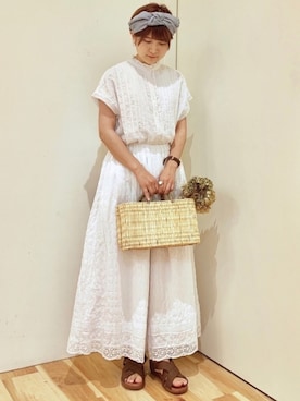 マユ﻿﻿ネーズさん（レディース・151cm）の夏コーディネート