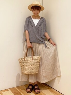 マユ﻿﻿ネーズさん（レディース・151cm）の夏コーディネート