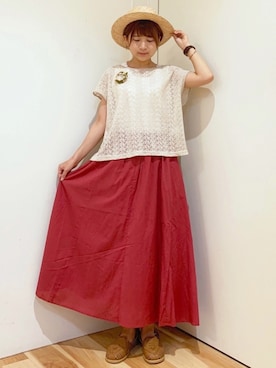 マユ﻿﻿ネーズさん（レディース・151cm）の夏コーディネート