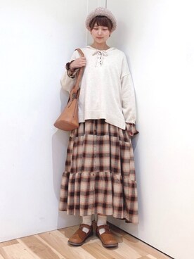 マユ﻿﻿ネーズさん（レディース・151cm）の秋コーディネート