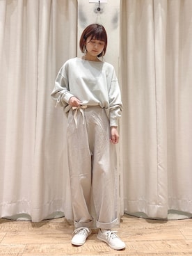 マユ﻿﻿ネーズさん（レディース・151cm）の春コーディネート