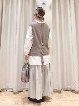 マユ﻿﻿ネーズさん（レディース・151cm）の春コーディネート