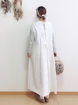 マユ﻿﻿ネーズさん（レディース・151cm）の春コーディネート