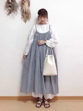 マユ﻿﻿ネーズさん（レディース・151cm）の春コーディネート