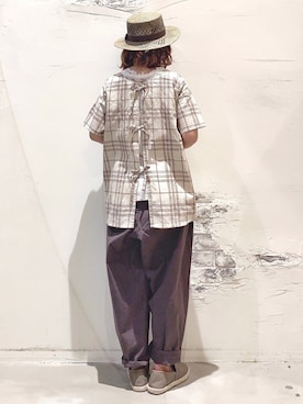 マユ﻿﻿ネーズさん（レディース・151cm）の夏コーディネート