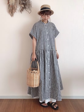 マユ﻿﻿ネーズさん（レディース・151cm）の夏コーディネート