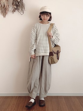 マユ﻿﻿ネーズさん（レディース・151cm）の春コーディネート